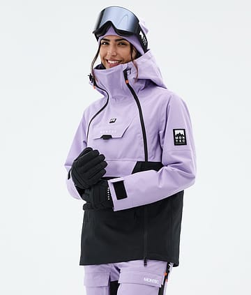 Montec Doom W Kurtka Snowboardowa Kobiety Faded Violet/Black