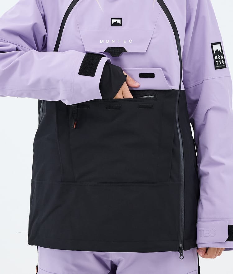 Montec Doom W Veste Snowboard Femme Faded Violet/Black, Image 8 of 10