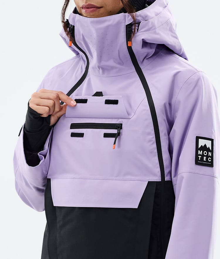 Montec Doom W Snowboard jas Dames Faded Violet/Black, Afbeelding 10 van 11