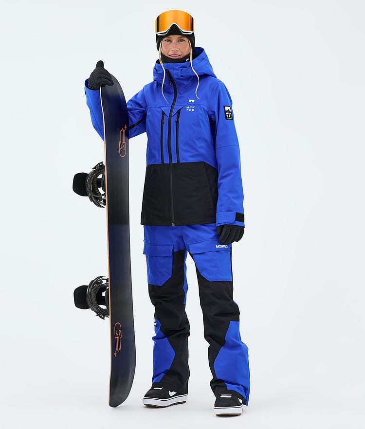 Montec Moss W Veste Snowboard Femme Cobalt Blue/Black, Image 2 of 9