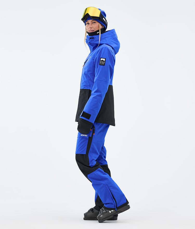 Montec Moss W Ski jas Dames Cobalt Blue/Black, Afbeelding 4 van 10