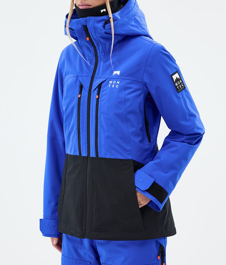 Montec Moss W Snowboard jas Dames Cobalt Blue/Black, Afbeelding 8 van 10
