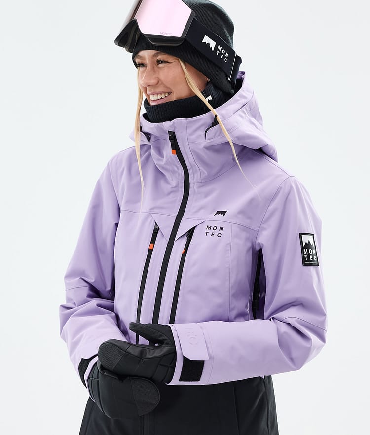Montec Moss W Snowboard jas Dames Faded Violet/Black, Afbeelding 2 van 10