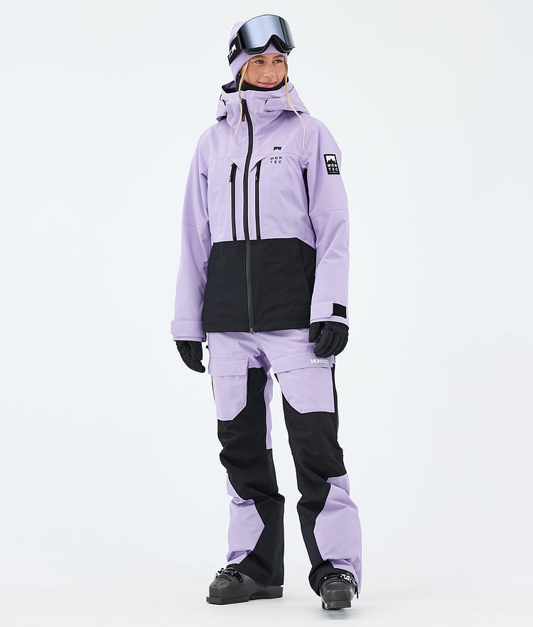 Montec Moss W Veste de Ski Femme Faded Violet/Black, Image 3 of 10