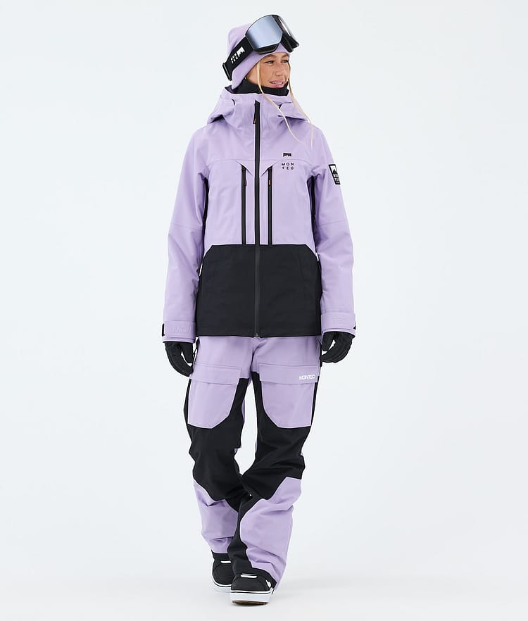 Montec Moss W Veste Snowboard Femme Faded Violet/Black, Image 3 of 10