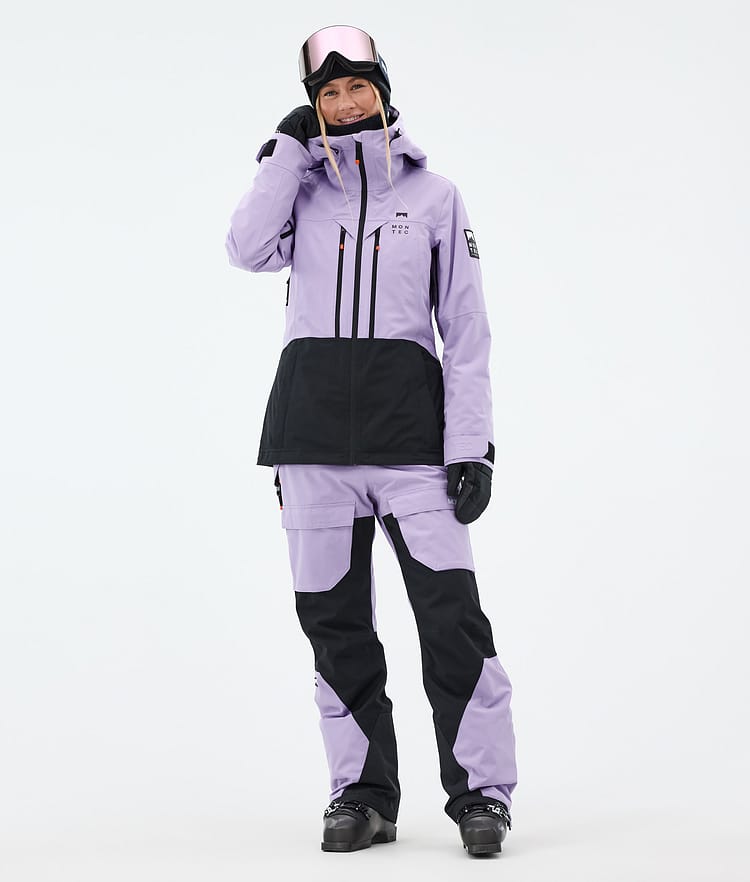 Montec Moss W Ski jas Dames Faded Violet/Black, Afbeelding 3 van 10