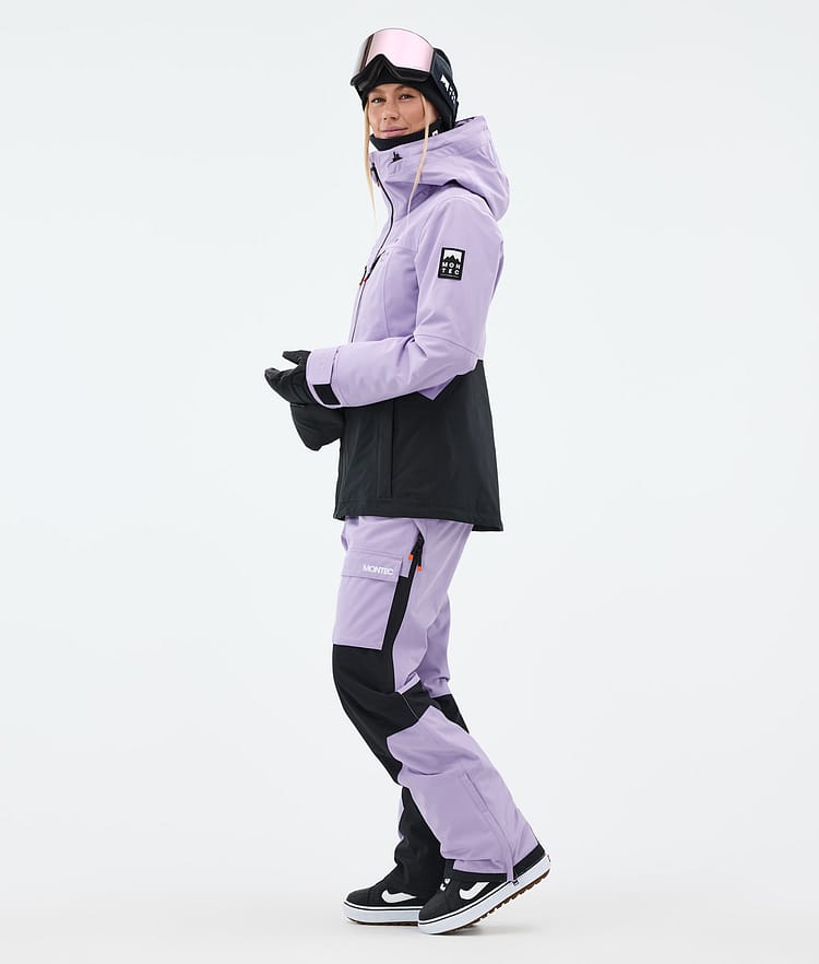 Montec Moss W Snowboard jas Dames Faded Violet/Black, Afbeelding 4 van 10