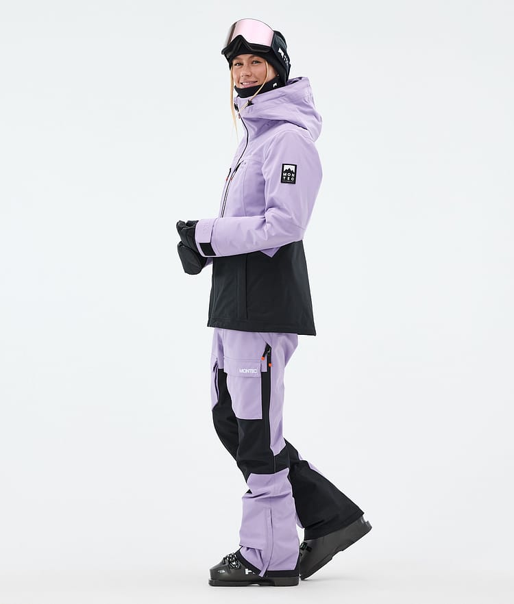 Montec Moss W Ski jas Dames Faded Violet/Black, Afbeelding 4 van 10