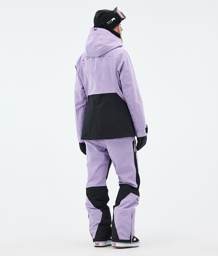 Montec Moss W Snowboard jas Dames Faded Violet/Black, Afbeelding 5 van 10