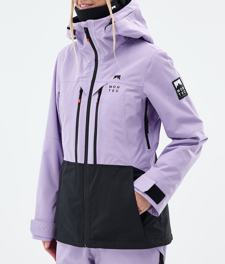 Montec Moss W Snowboard jas Dames Faded Violet/Black, Afbeelding 8 van 10