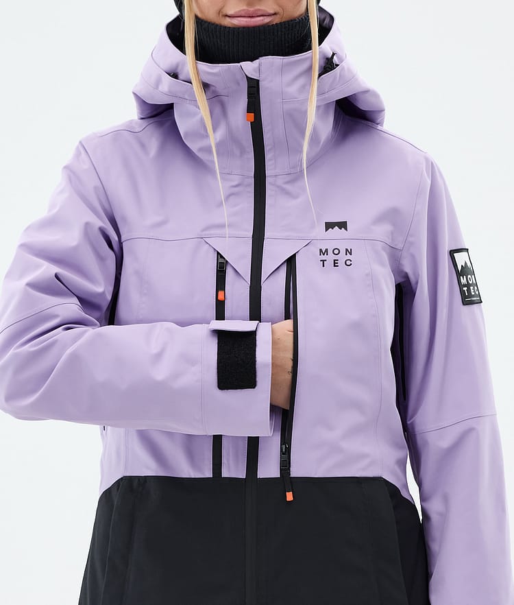 Montec Moss W Snowboard jas Dames Faded Violet/Black, Afbeelding 9 van 10