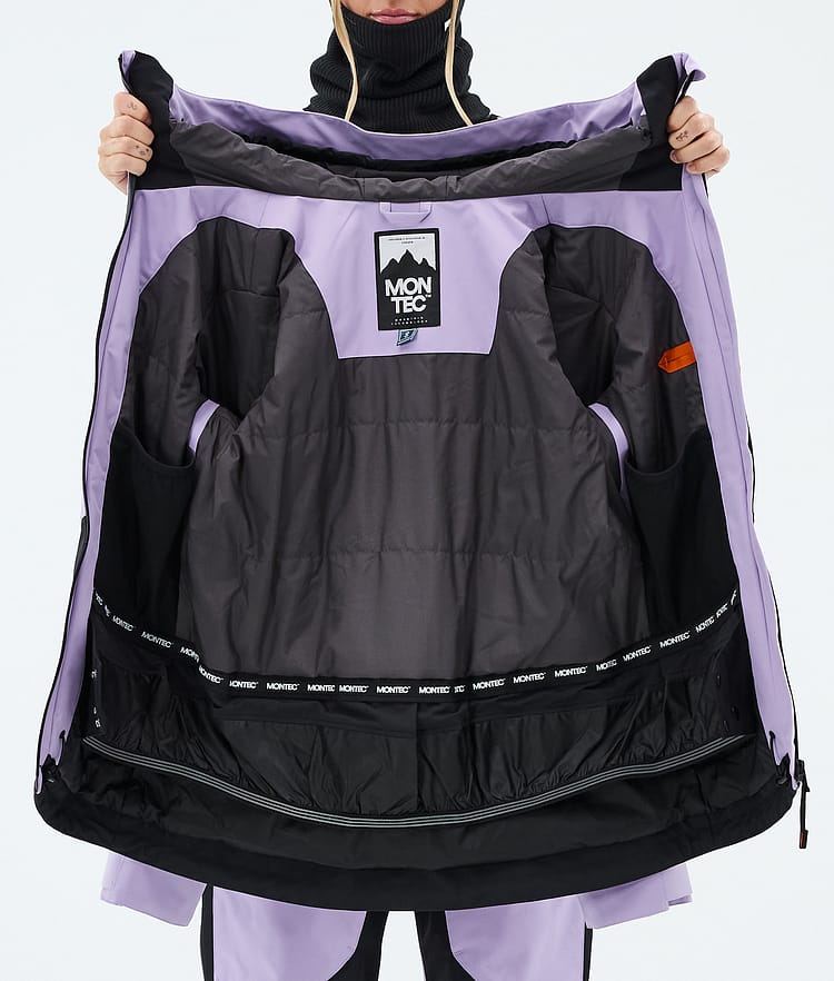Montec Moss W Veste Snowboard Femme Faded Violet/Black, Image 10 of 10