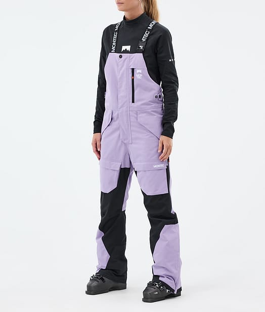 Montec Fawk W Skibroek Dames Faded Violet/Black