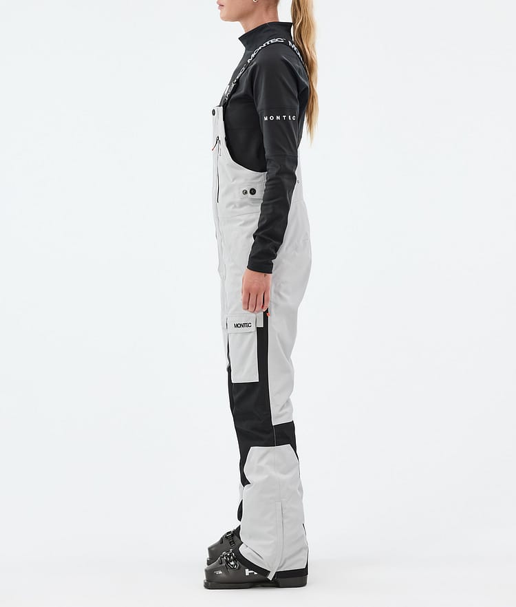 Montec Fawk W Skibroek Dames Light Grey/Black, Afbeelding 3 van 7