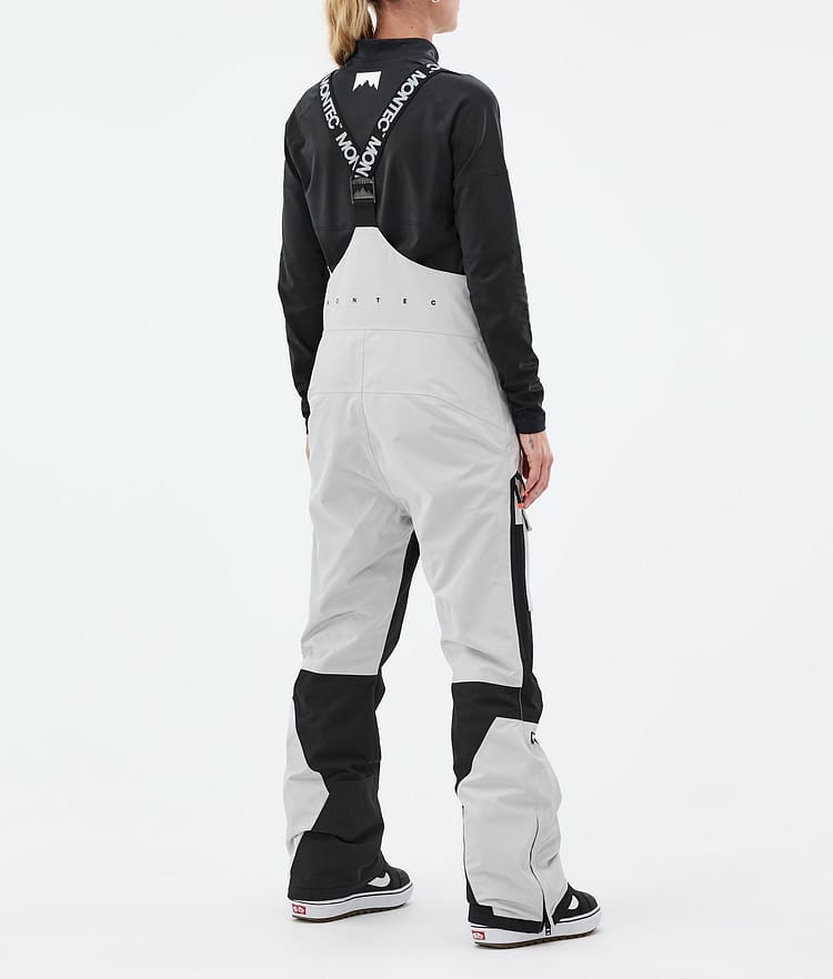 Montec Fawk W Snowboard Broek Dames Light Grey/Black, Afbeelding 4 van 7