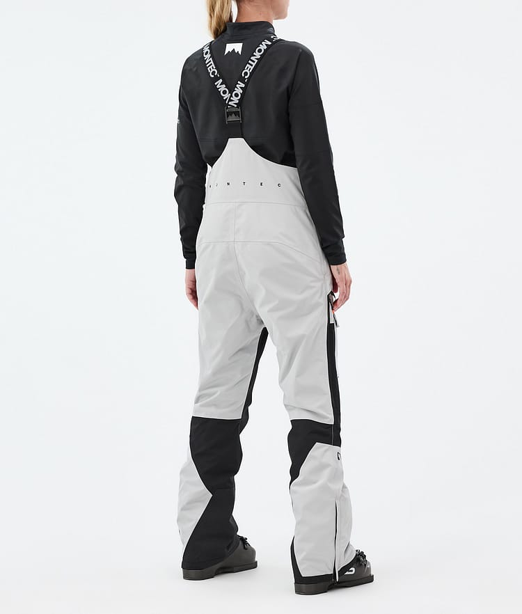 Montec Fawk W Skibroek Dames Light Grey/Black, Afbeelding 4 van 7