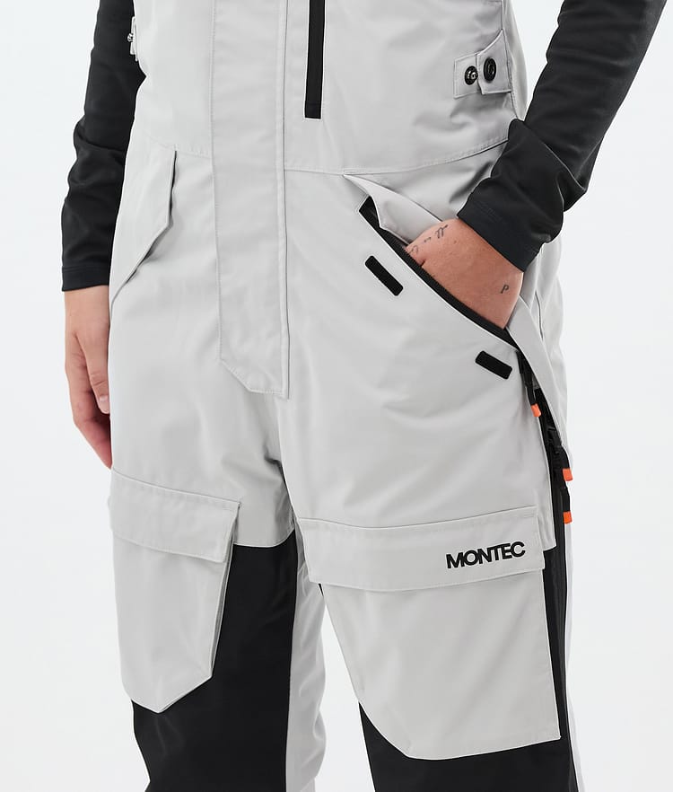 Montec Fawk W Snowboard Broek Dames Light Grey/Black, Afbeelding 5 van 7