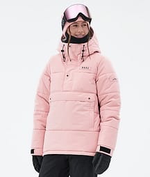 Dope Puffer W 25 Ski Jacket Women Soft Pink