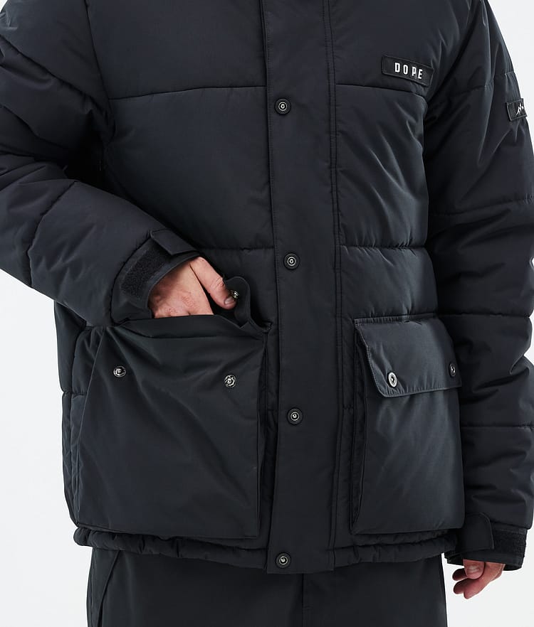 Dope Puffer Full Zip 24 Snowboard jas Heren Black, Afbeelding 8 van 9