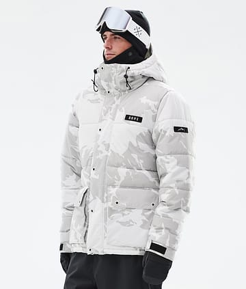Dope Puffer Full Zip 24 Veste de Ski Homme Grey Camo