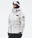 Dope Puffer Full Zip 24 Ski Jacket Men Grey Camo