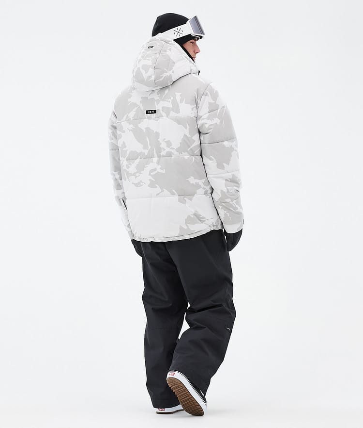 Dope Puffer Full Zip 24 Giacca Snowboard Uomo Grey Camo, Immagine 4 di 9