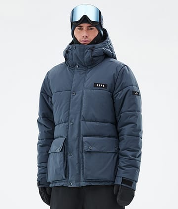 Dope Puffer Full Zip 24 Kurtka Snowboardowa Metal Blue