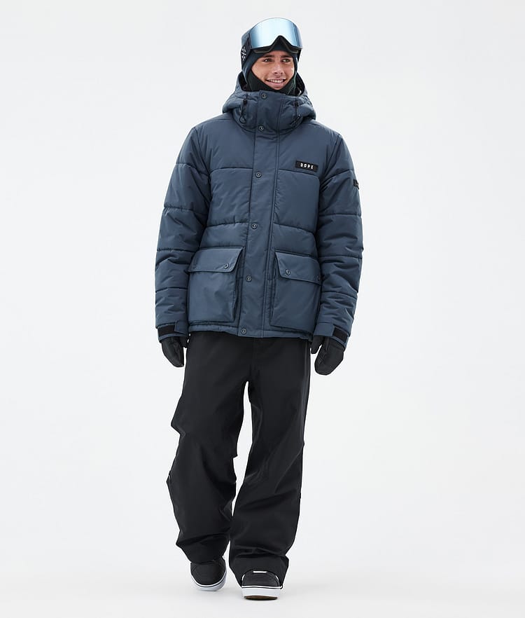 Dope Puffer Full Zip 24 Snowboard jas Heren Metal Blue, Afbeelding 2 van 9