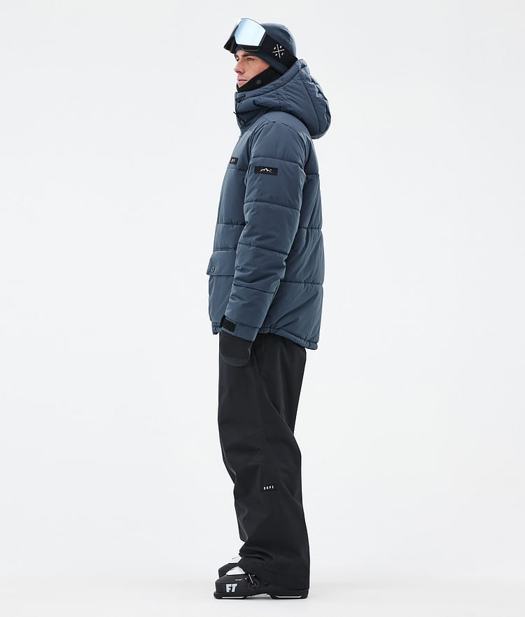Dope Puffer Full Zip 24 Ski jas Heren Metal Blue, Afbeelding 3 van 9