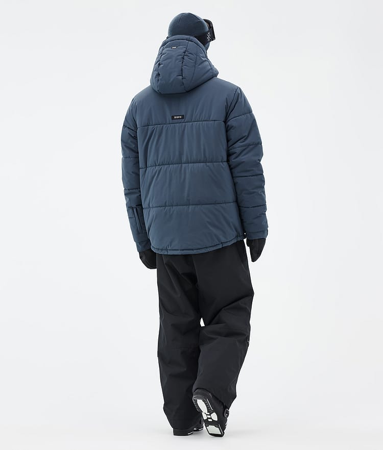 Dope Puffer Full Zip 24 Ski jas Heren Metal Blue, Afbeelding 4 van 9