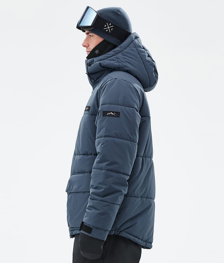 Dope Puffer Full Zip 24 Snowboard jas Heren Metal Blue, Afbeelding 5 van 9