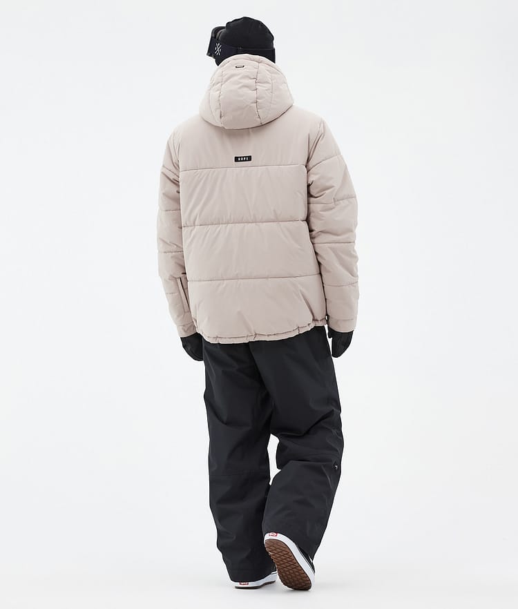 Dope Puffer Full Zip 24 Snowboard jas Heren Sand, Afbeelding 4 van 9