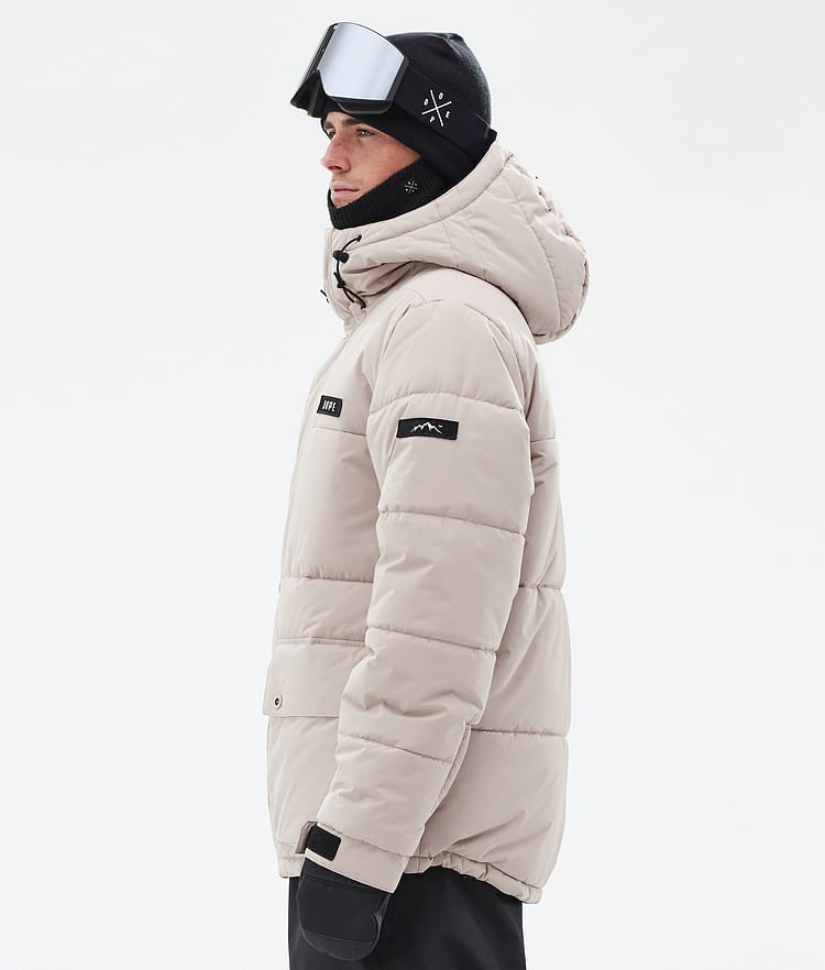 Dope Puffer Full Zip 24 Snowboard jas Heren Sand, Afbeelding 5 van 9