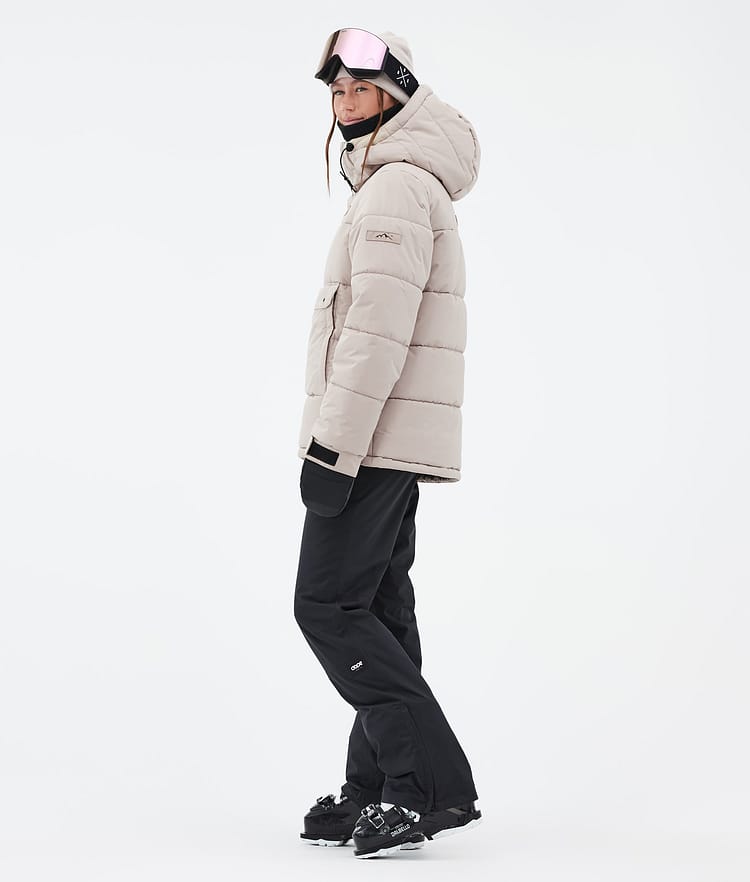 Dope Puffer W Ski jas Dames Sand, Afbeelding 3 van 8