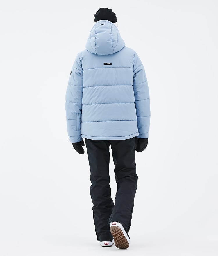 Dope Puffer W Full Zip 24 Snowboard jas Dames Light Blue, Afbeelding 4 van 9