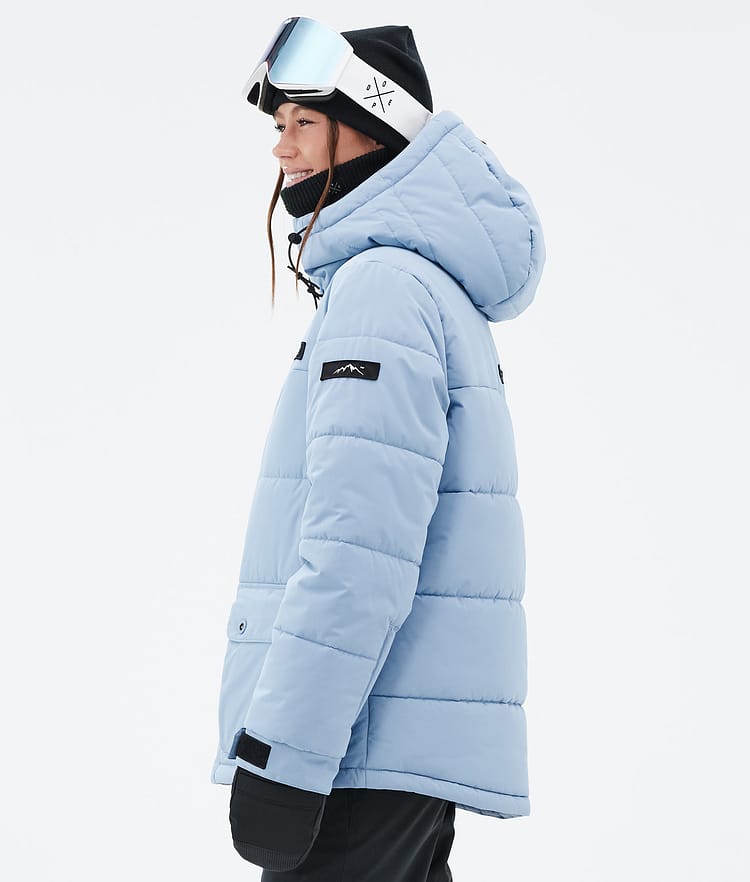 Dope Puffer W Full Zip 24 Snowboard jas Dames Light Blue, Afbeelding 5 van 9