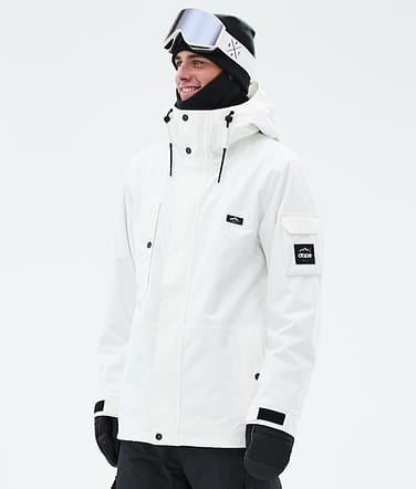 Dope Adept Ski Jacket Men Whitish