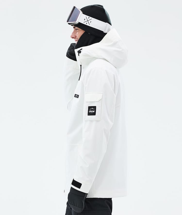 Dope Adept Snowboard Jacket Men Whitish Renewed, Image 6 of 10