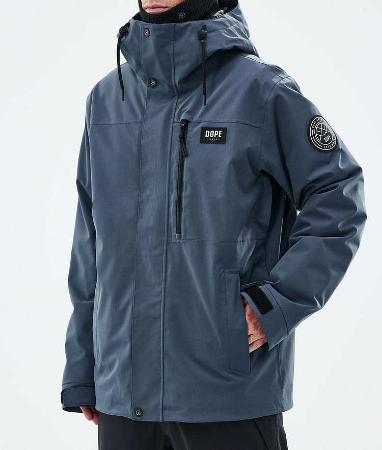 Dope Blizzard Full Zip 24 Ski jas Heren Metal Blue, Afbeelding 7 van 9