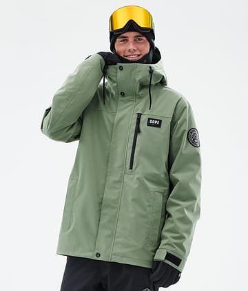 Dope Blizzard Full Zip 24 Kurtka Snowboardowa Moss Green