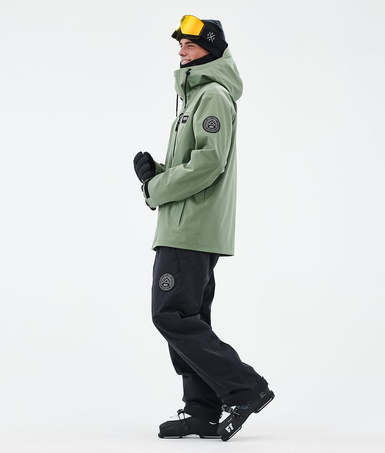 Dope Blizzard Full Zip 24 Ski jas Heren Moss Green, Afbeelding 3 van 9