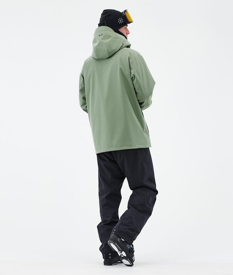 Dope Blizzard Full Zip 24 Ski jas Heren Moss Green, Afbeelding 4 van 9