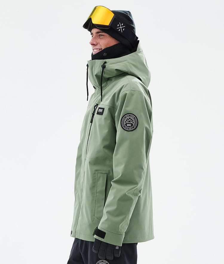 Dope Blizzard Full Zip 24 Snowboard jas Heren Moss Green, Afbeelding 5 van 9
