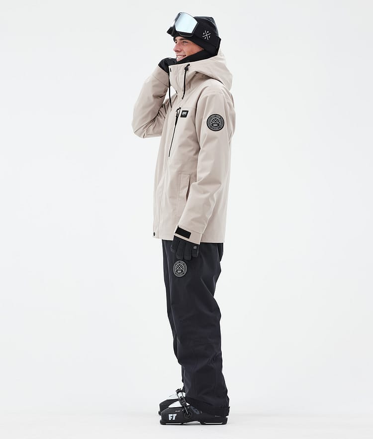 Dope Blizzard Full Zip 24 Ski jas Heren Sand, Afbeelding 3 van 9