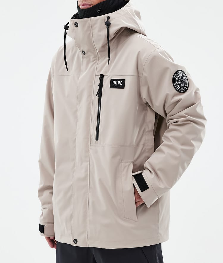 Dope Blizzard Full Zip 24 Ski jas Heren Sand, Afbeelding 7 van 9