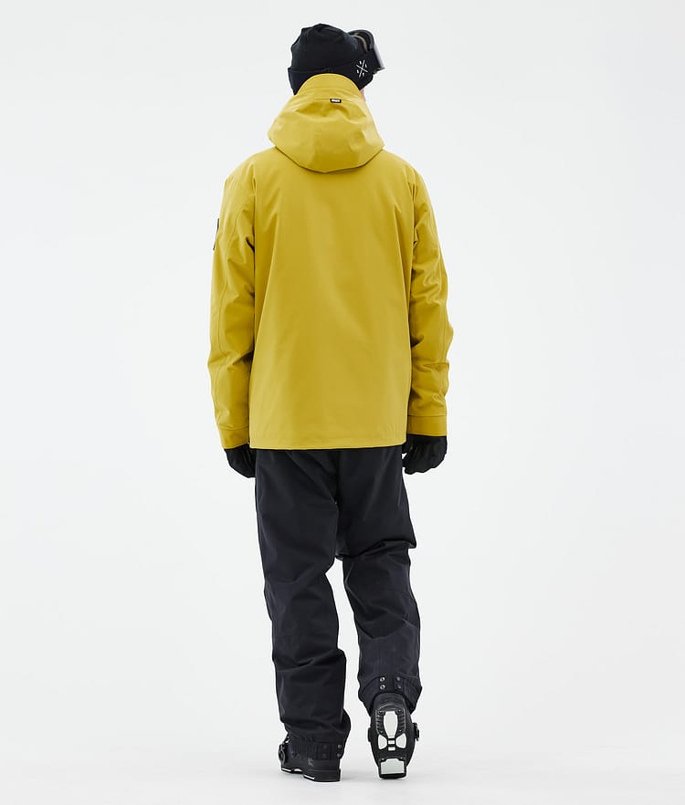 Dope Blizzard Full Zip 24 Ski jas Heren Yellow, Afbeelding 4 van 9