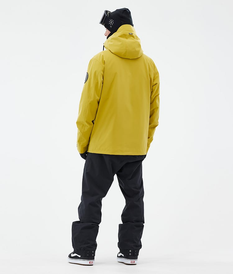 Dope Blizzard Full Zip 24 Snowboard jas Heren Yellow, Afbeelding 4 van 9