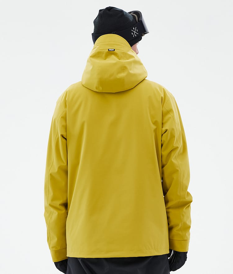Dope Blizzard Full Zip 24 Snowboard jas Heren Yellow, Afbeelding 6 van 9