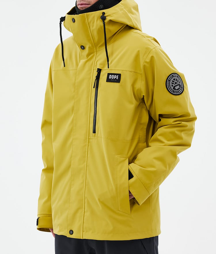 Dope Blizzard Full Zip 24 Snowboard jas Heren Yellow, Afbeelding 7 van 9
