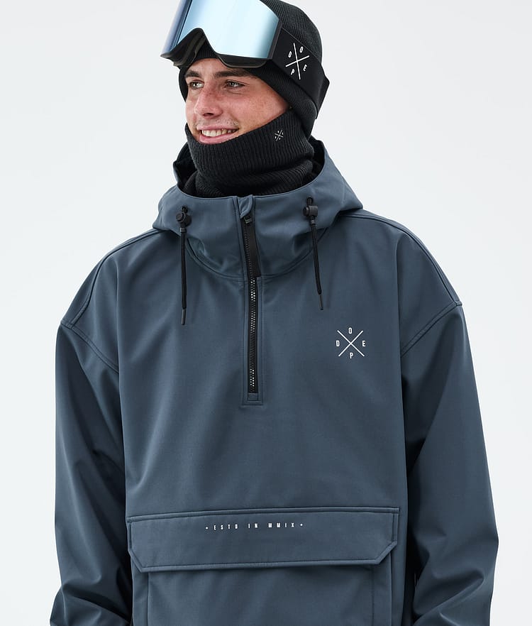 Dope Cyclone Snowboard Jacket Men Metal Blue Renewed, Image 2 of 9